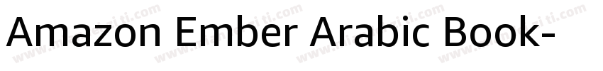 Amazon Ember Arabic Book字体转换